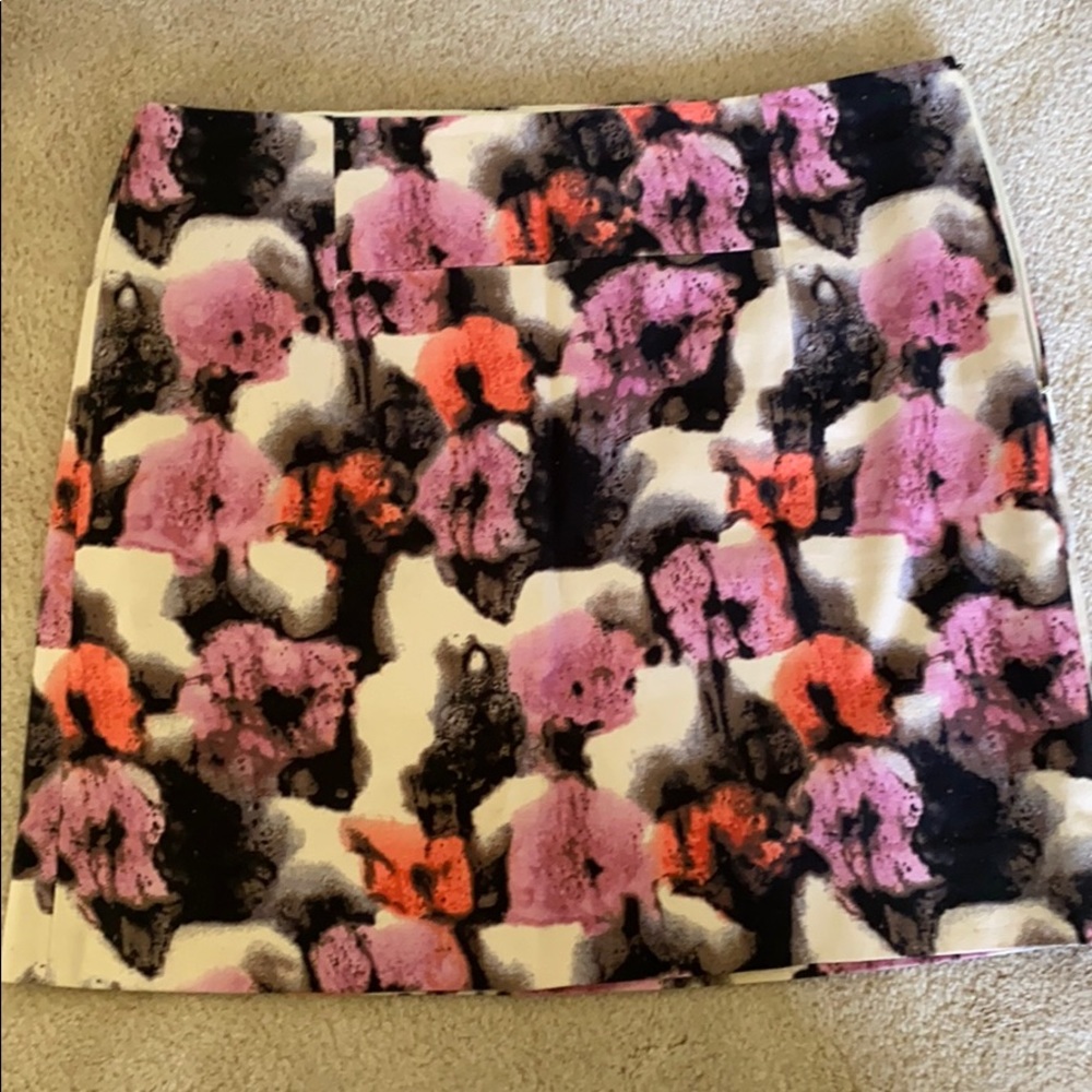 J. Crew floral skirt, pattern